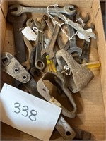 Moxed vintage wrench lot