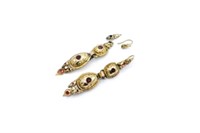 19th C. Iberian earrings for restoration