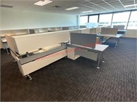 Steelcase 9 Station Cubical