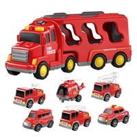 Toddler Truck Boy Toys for Kids 3-5 Years - 7 Pack