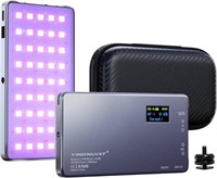 LED Portable Camera Video Light: 4000mAh Rechargea