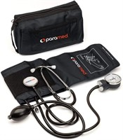PARAMED Aneroid Sphygmomanometer with Stethoscope