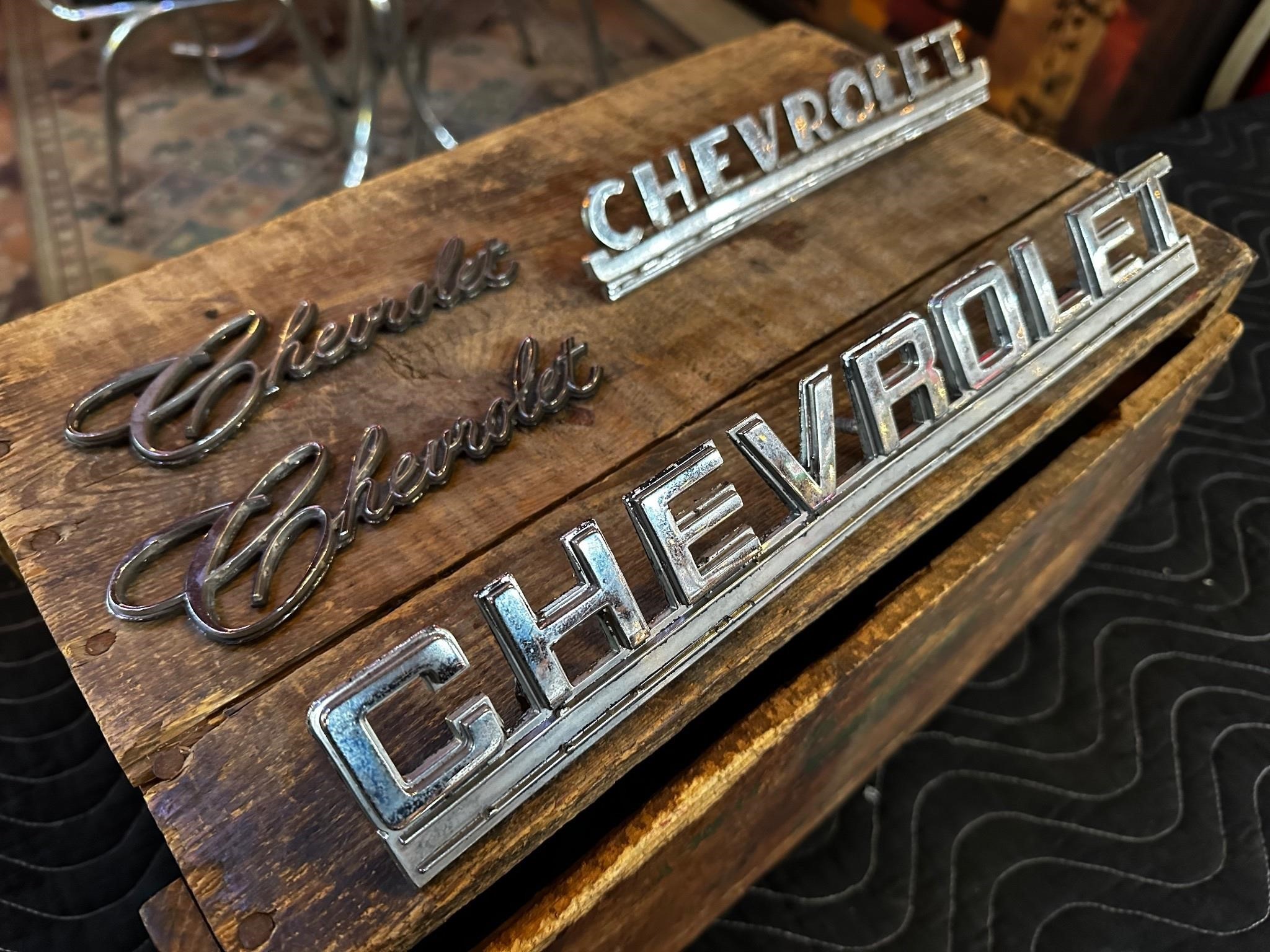 Metal Chevrolet Emblems