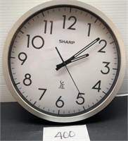 Vintage atomic sharp wall clock