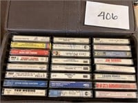 Vintage cassettes w/ case
