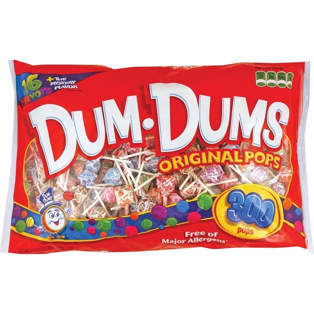 Dum Dums Lollipops Original Mix Flavor Lollipops