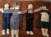 Hand Made Rag Dolls