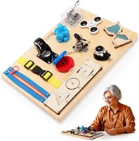 Fidget Busy Board for Adults Dementia Sensory Busy