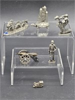 6-Pewter Miniatures