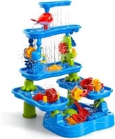 Sand and Water Table Toy for Kids, 5 Tier Showers