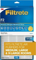 Filtrete F2 Room Air Purifier Filter, True HEPA Pr