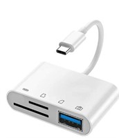 Usb-c Sd Card Reader, 4 In 1 Usb Otg Adapter With