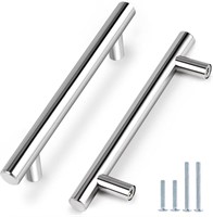 Probrico 5 Pack | 5 Inch Polished Chrome Cabinet P