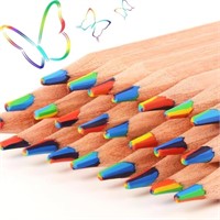 ThEast 7 Color in 1 Rainbow Pencils for Kids, 30 P