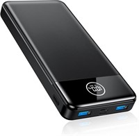 Portable Charger, 33800mAh Power Bank, 22.5W Fast