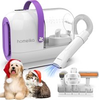 Homeika Dog Grooming Kit & Vacuum, 3L Pet Grooming