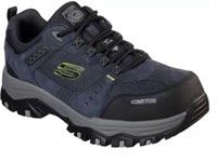 [Size : 12] Skechers Work Composite Toe Leather Sa