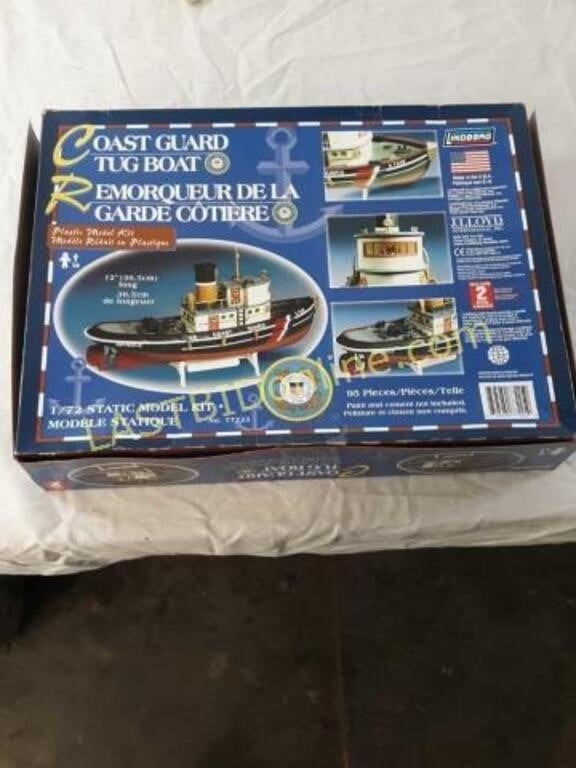 Coast Guard Tug Boat Model