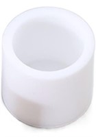 1 pcs Silent Gasket White Silicone Rubber Round