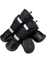 PETLESO Dog Winter Boots Pet Waterproof Shoes for