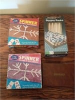 Dominoes, Racks and Spinner