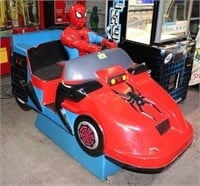 Spiderman Kiddie Ride, Coin Operated