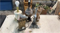 Five Assorted Lamps