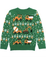 ( New ) Tractors & Bulldozers Ugly Christmas