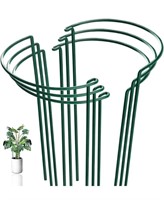 6Pack Plant Support Stakes, Half-Round Plant