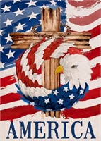 Covido America 4th of July Eagle Cross Patriotic