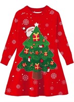 (new)size:XL Girls Ugly Christmas Sweater Dress