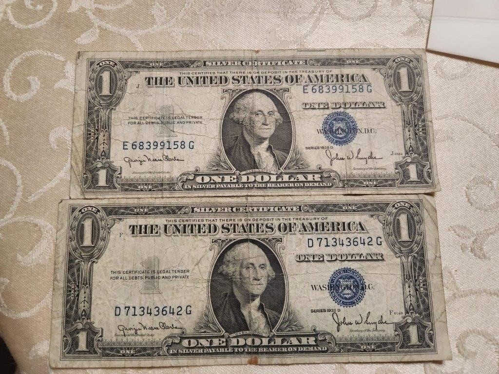 USA Rare$1+similar one 4comparison.H16