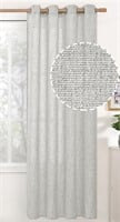 (New) ( 90 x 50 ") Natural Linen Curtains Long