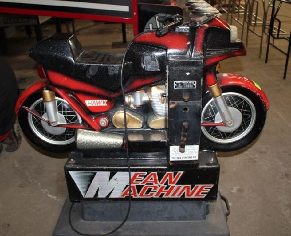 Mean Machine Motorcycle Kiddie Ride