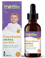 (OpenBox/New)KidzVita - Polyvitamin Drops with