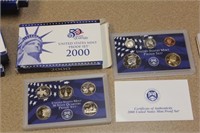 2000 US Mint Proof Set