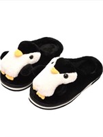 Used (Size-44-45)Penguin slippers Womens Animal