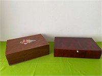 “For Your Ease” Wood Jewelry Box ++