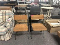 4 Assorted Patio Chairs