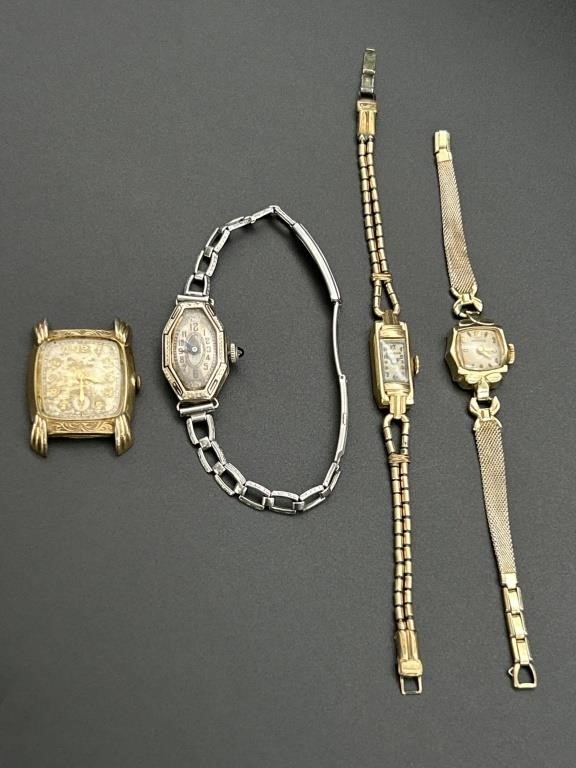 Vintage Watches  incl Bulova & Hamilton see