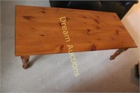 Wooden Coffee Table 52x23x17H