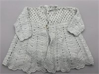 Child / Toddler Gray Knitted Sweater Coat for Girl
