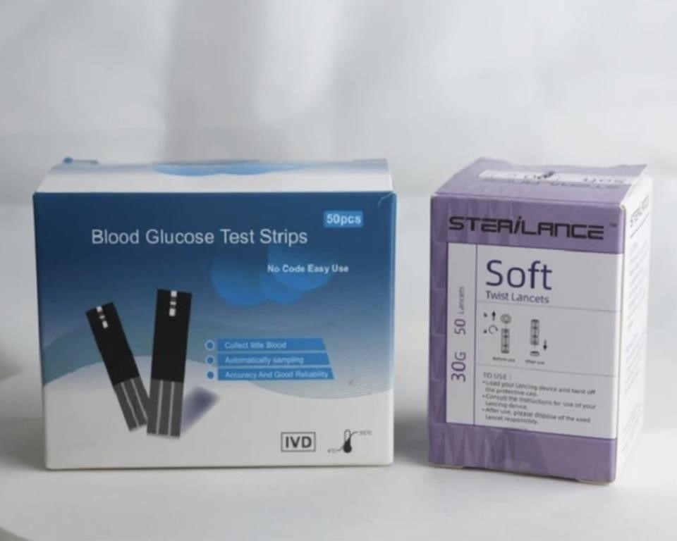 Medical Blood Glucose Test Strips and Lancets and