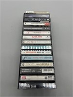 Selection of Cassette Tapes, as pictured