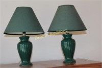 2 Table Lamps 14H