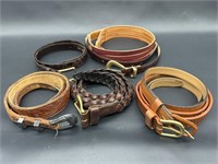 Belts, Some Leather, Most Small 28-30