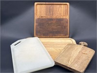 3- Cutting Boards & a Cheese Board
