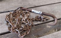 CHAIN WITH LARGE HOOK AND INE SMALL - CAR LOADING