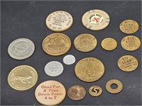 Vintage Tokens, as pictured