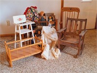 Stick Horse, Doll Furniture, Dolls, Rocking Chairs